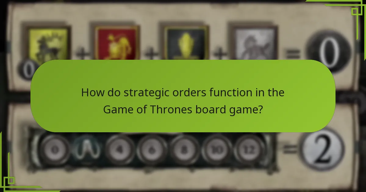 What are movement orders and how are they used?