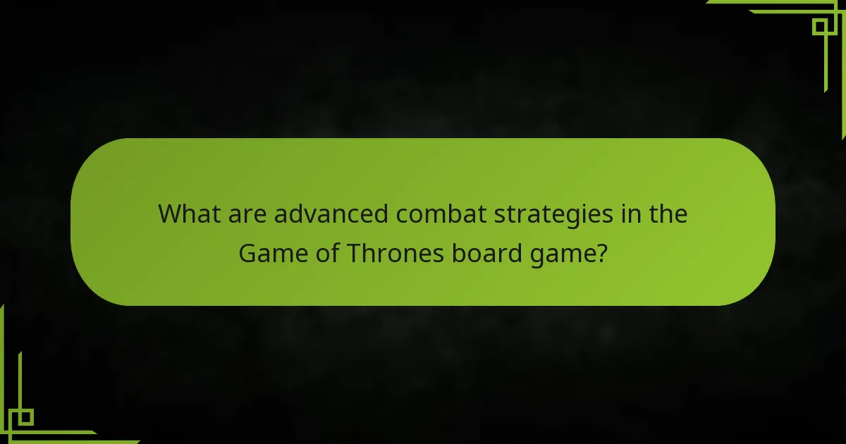 How are battle outcomes determined in the Game of Thrones board game?