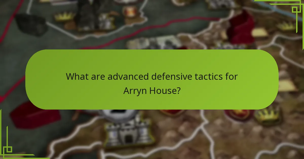 How does Arryn House’s strategy compare to other houses?