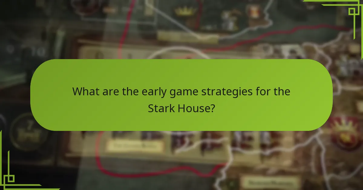 What are the Stark House’s strengths and weaknesses compared to other houses?