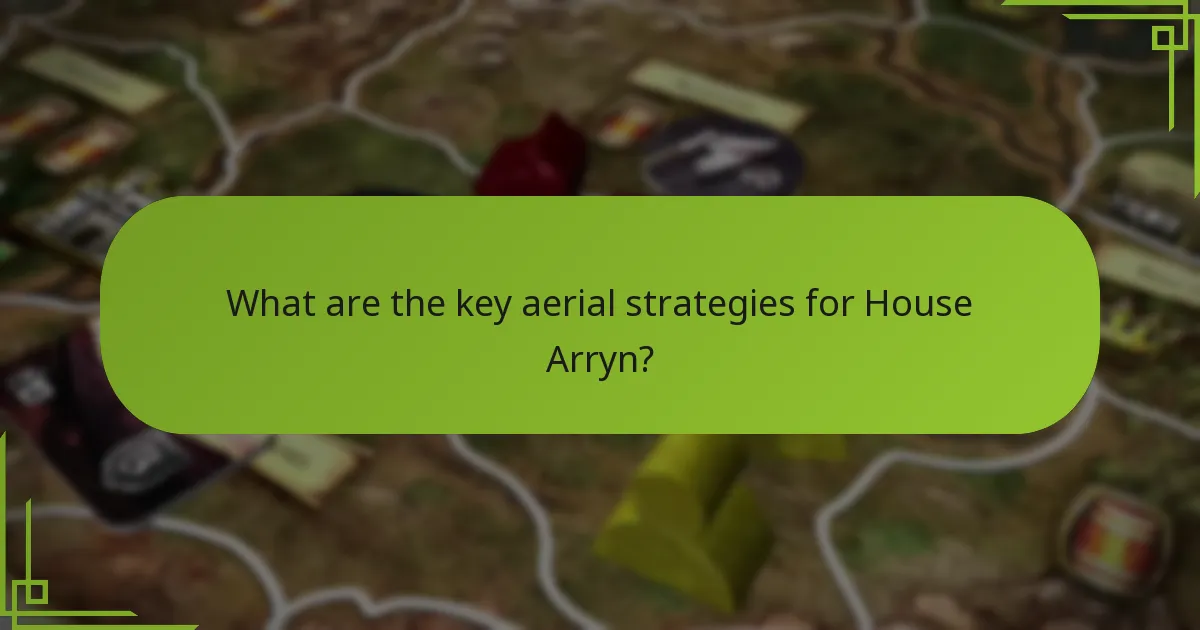 What unique alliances can House Arryn form?
