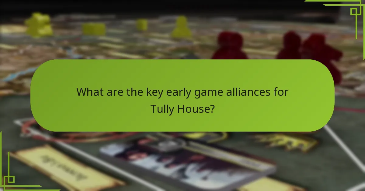 What negotiation tactics are most effective for Tully House?