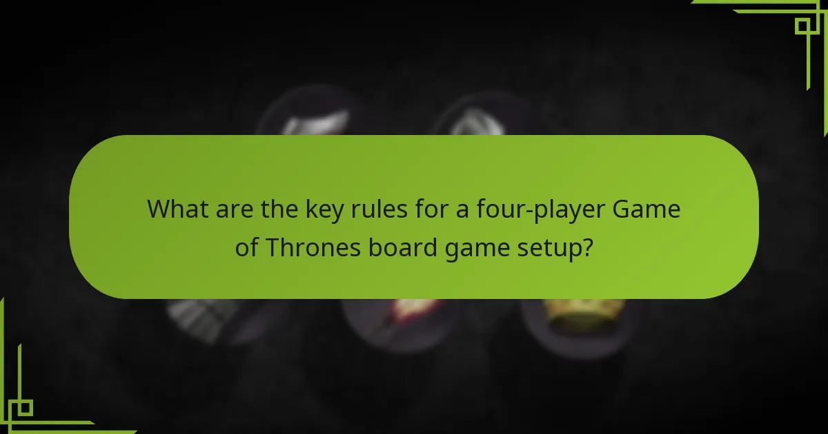 How does the four-player scenario compare to other player counts?