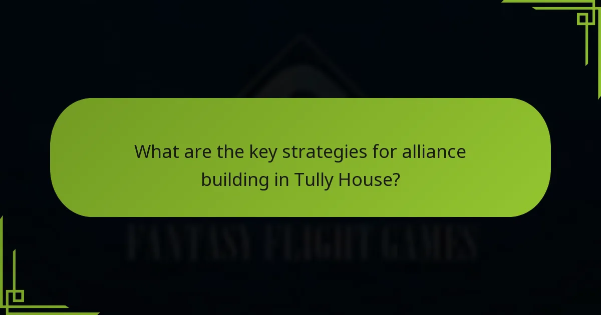 What defensive tactics should Tully House players employ?