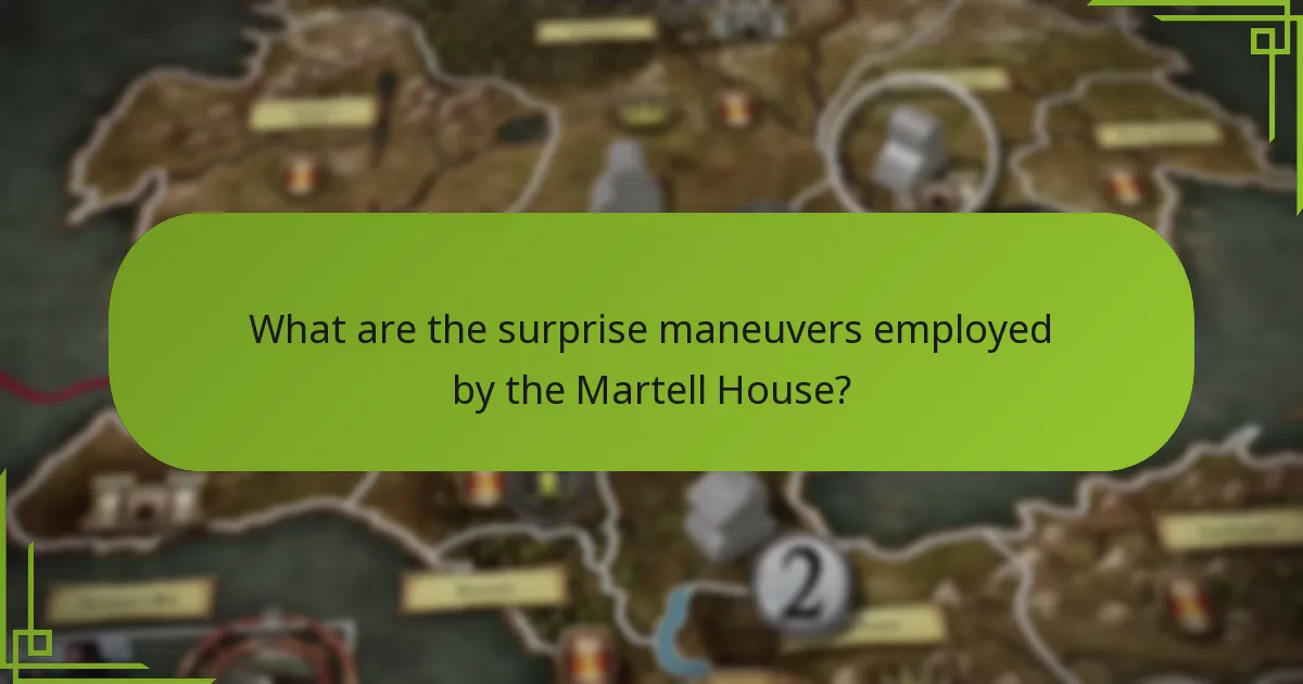 Which historical events shaped Martell strategies?